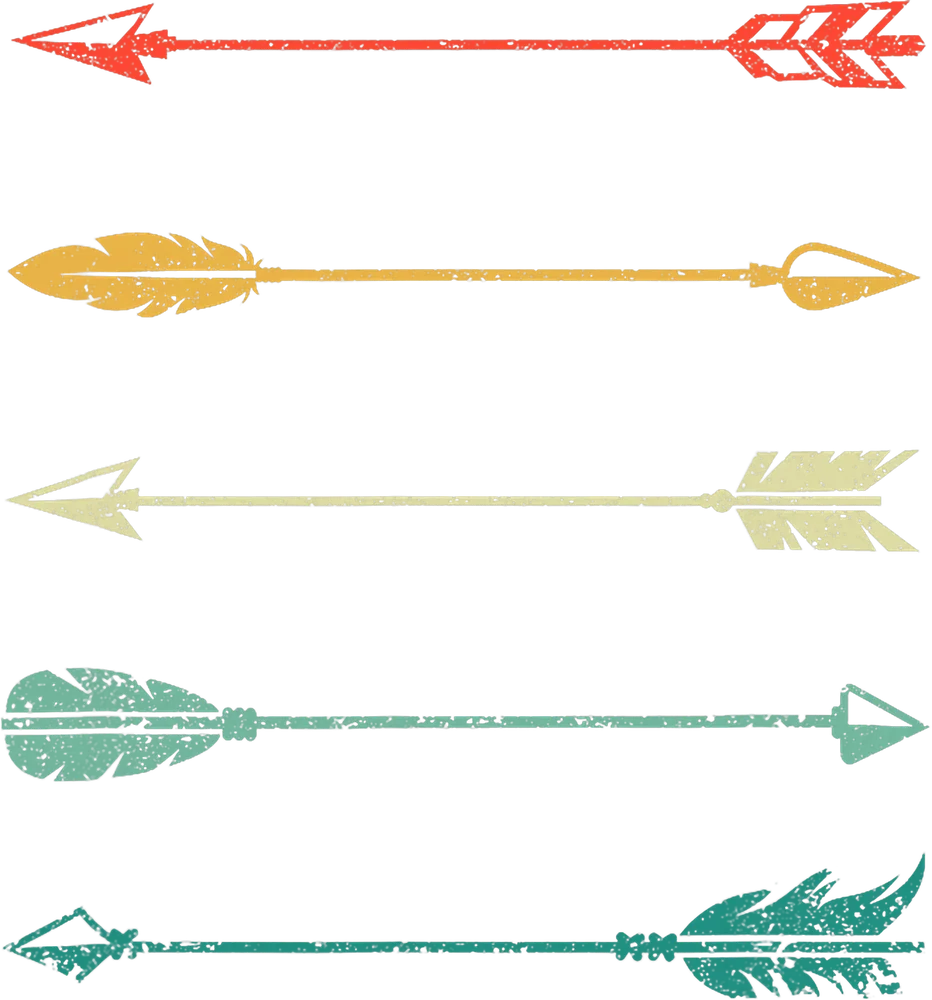 Distressed Boho Arrows Set