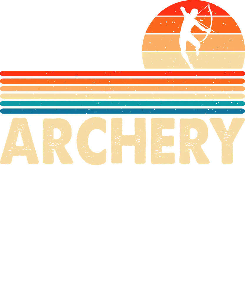Retro Archery Sunset