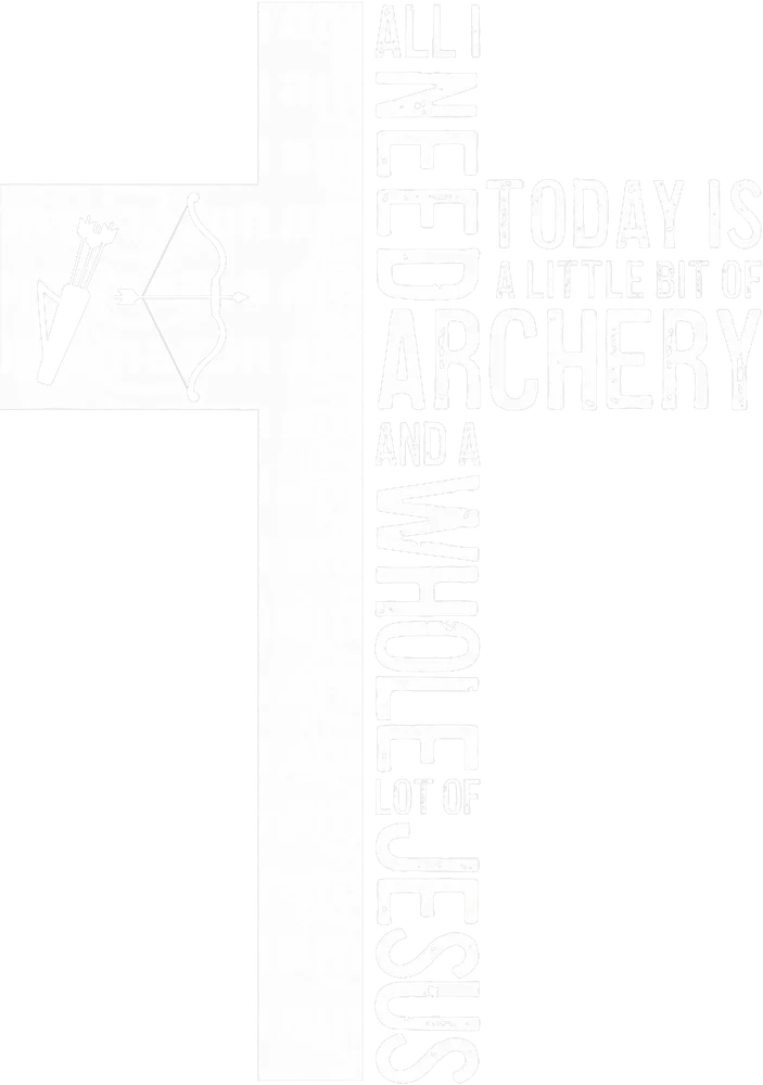 Archery And Jesus Cross