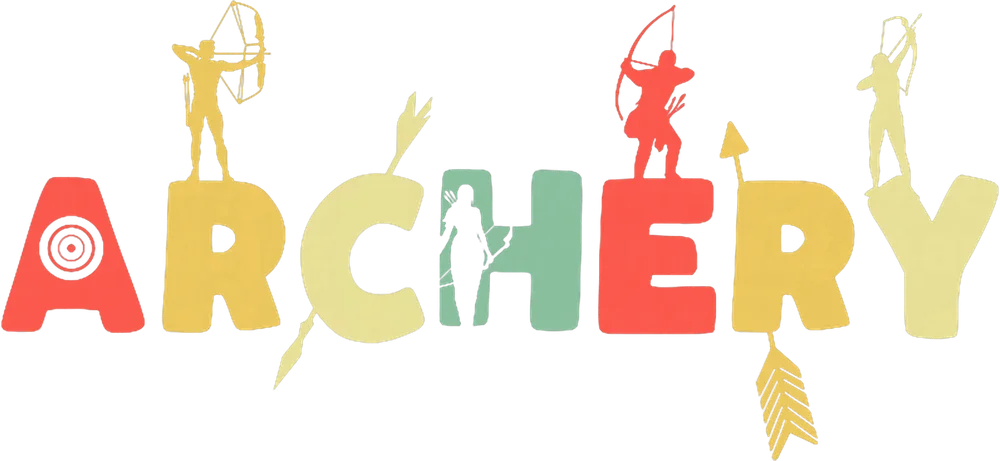 Archery Text Logo Design