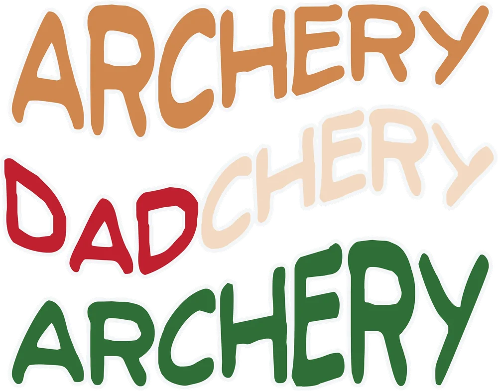 Archery Dad Cherry Stacked