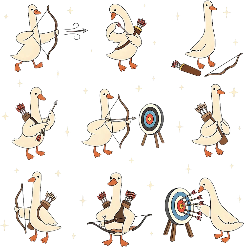 Archery Silly Goose Character Sheet