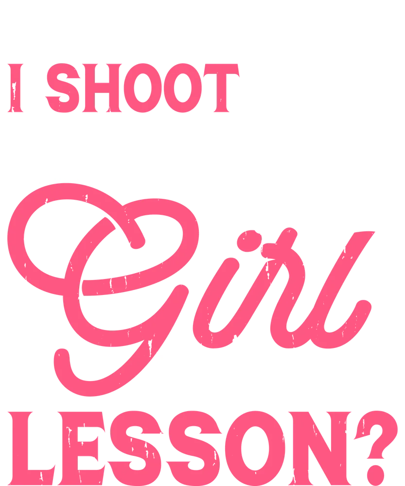 I Shoot Like A Girl Archery Design