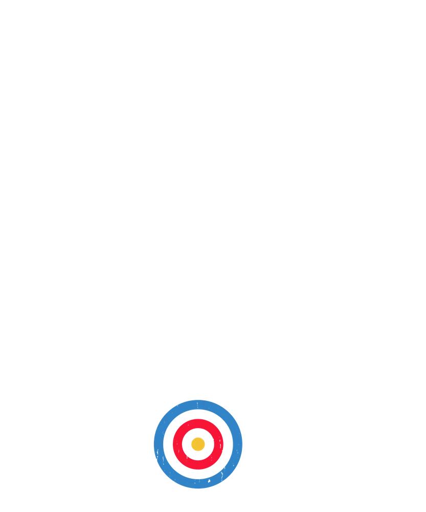 Never Underestimate An Old Man With A Bow — White Distressed