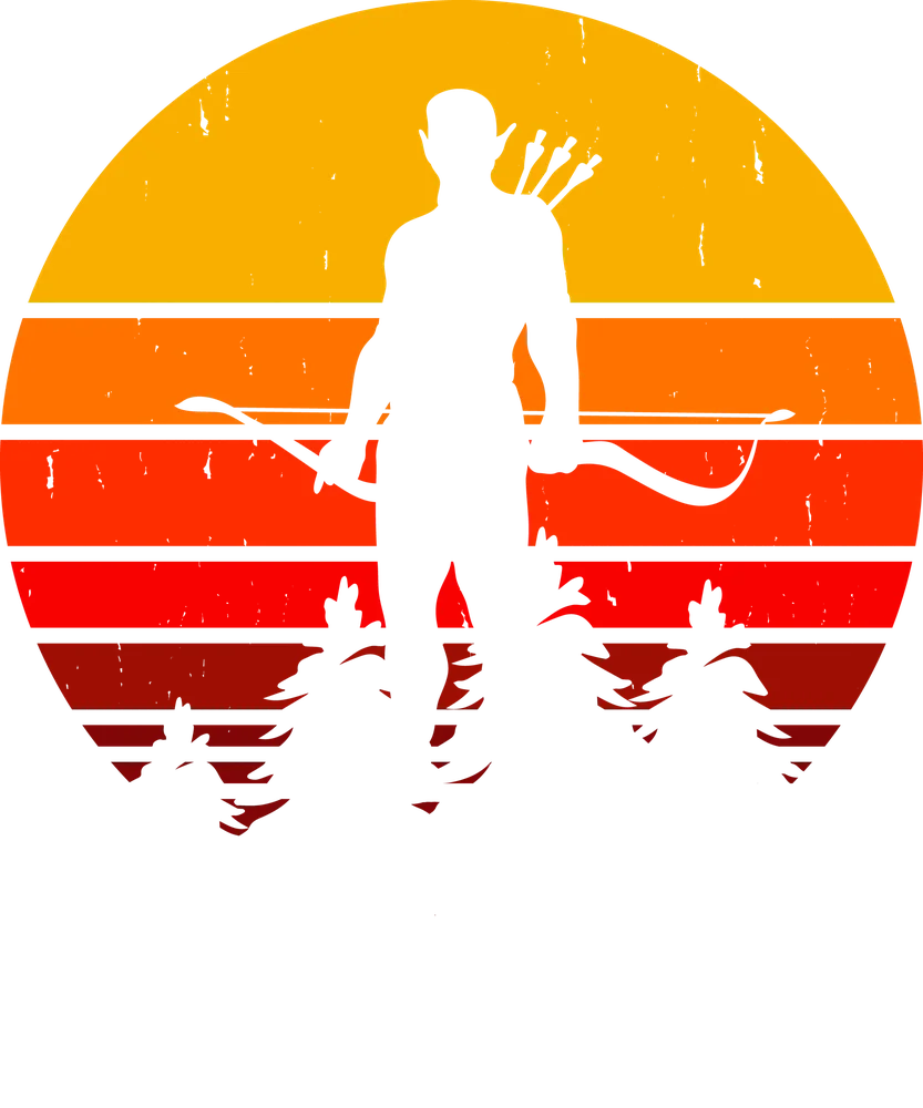 Surfer Sunset Silhouette
