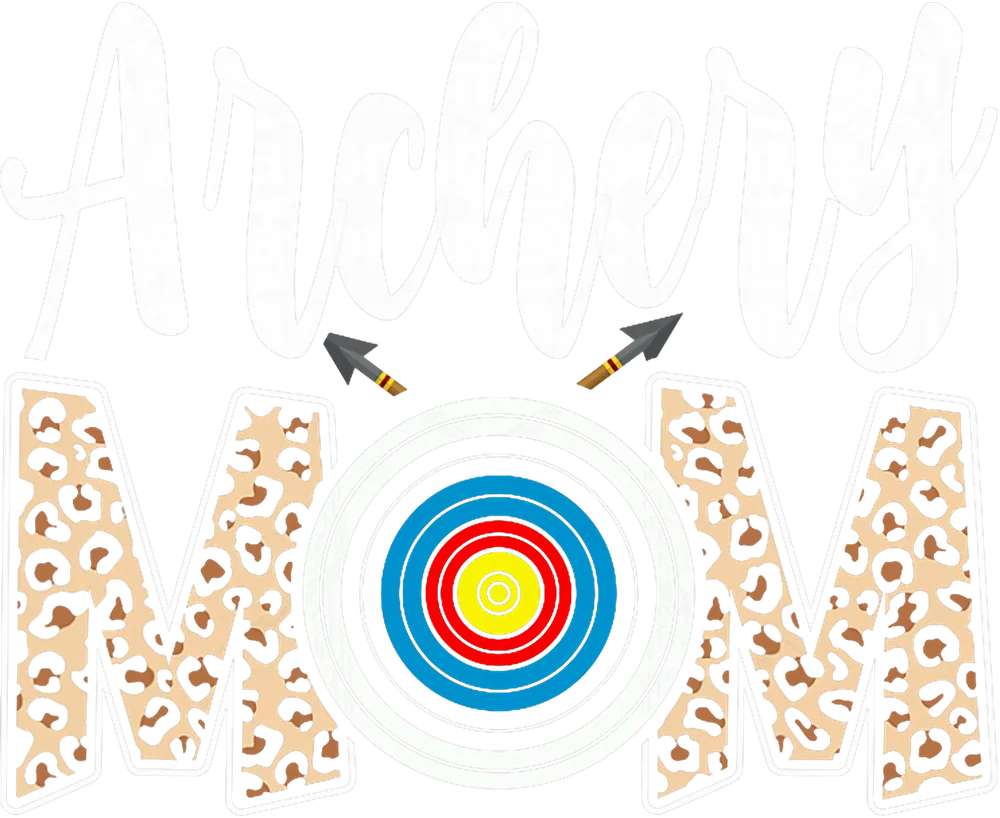 Archery Mom Leopard Target