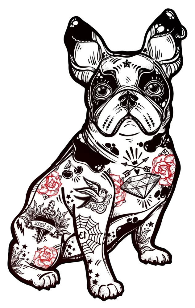 Tattoo-French-Bulldog