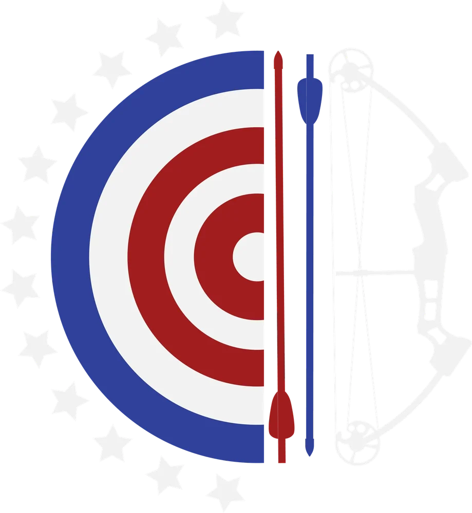 Archery Target Patriotic