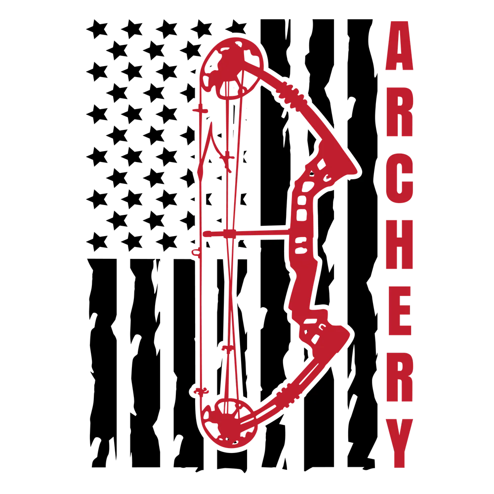 Archery American Flag