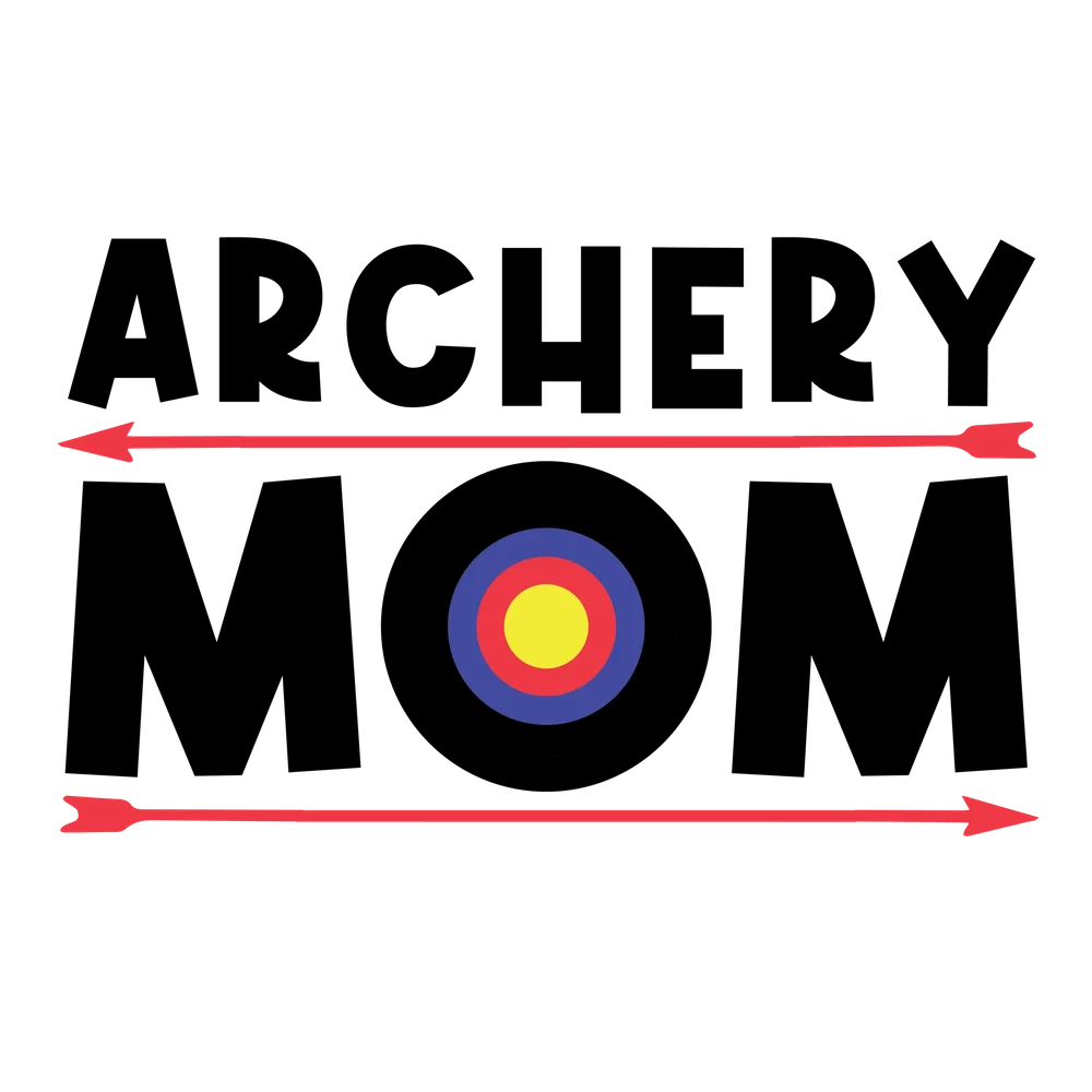 Archery Mom With Target