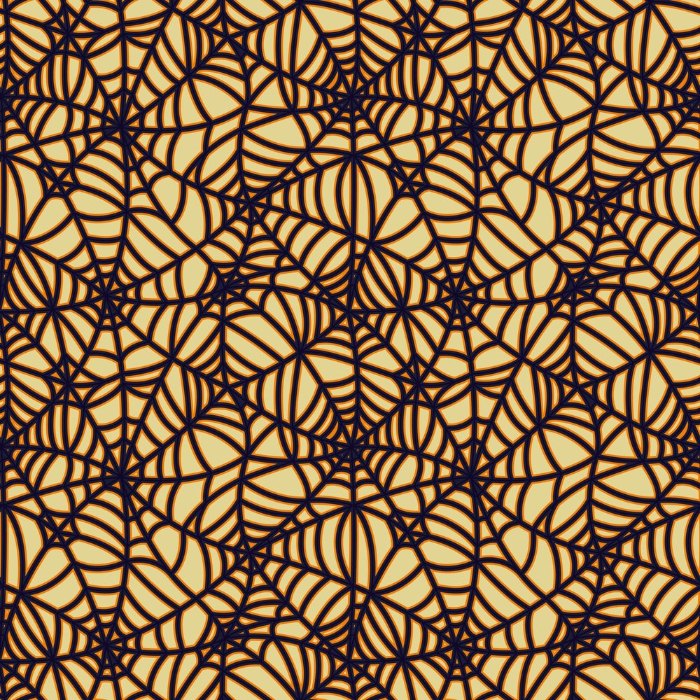 Spiderweb Honeycomb Pattern