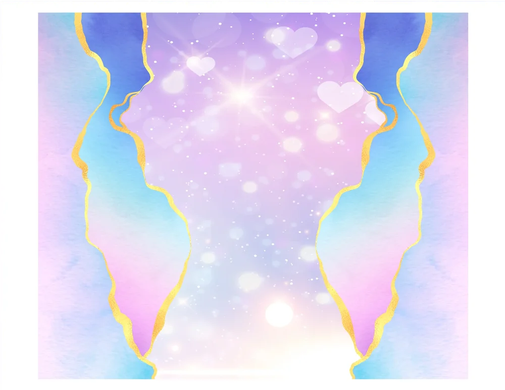 Pastel Agate Hearts
