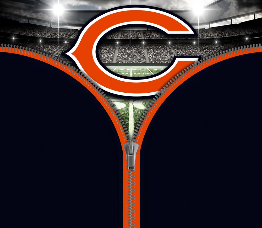 Chicago Bears Zipper Unwrap Design