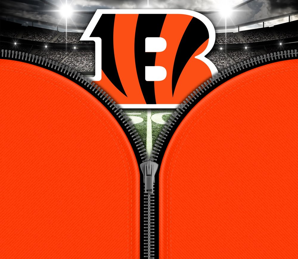 Cincinnati Bengals Zipper Logo