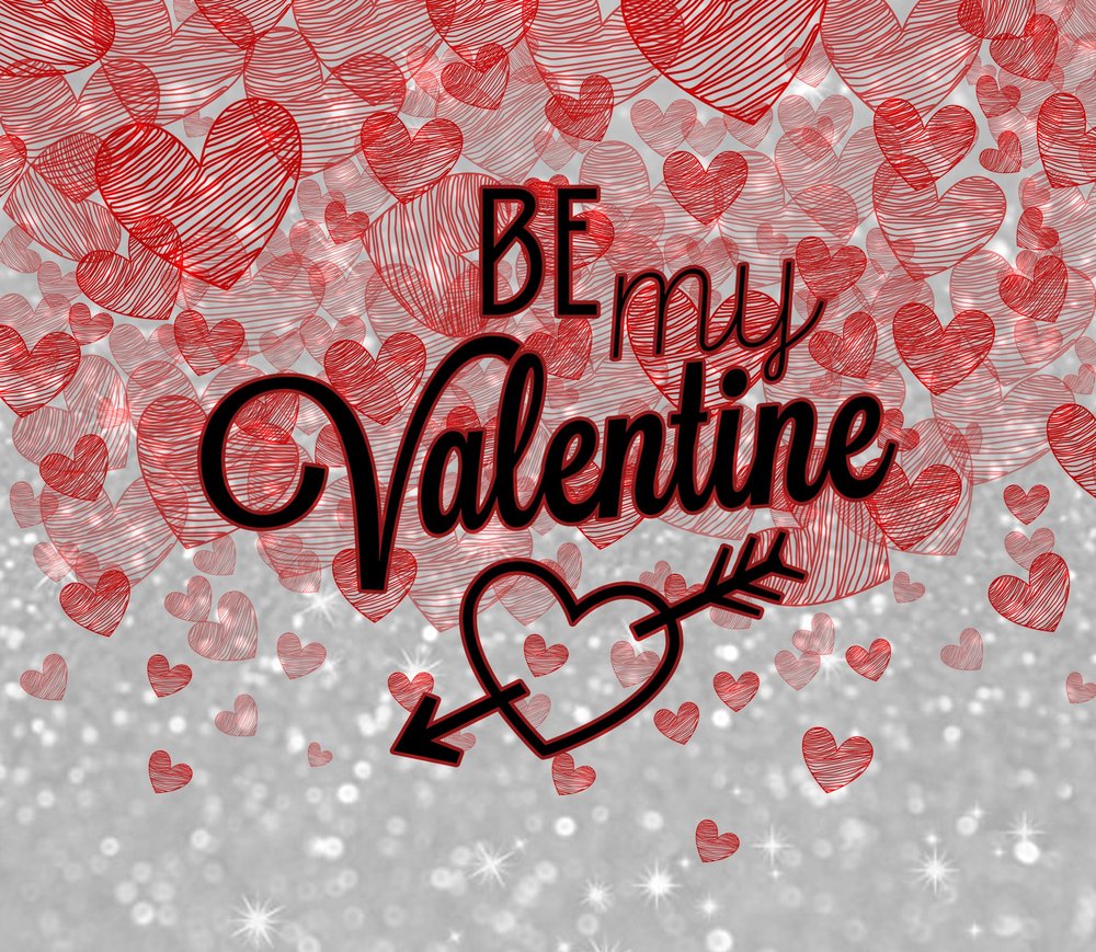 Be My Valentine Hearts