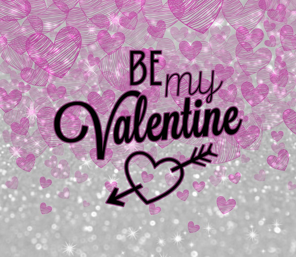 Be My Valentine Hearts Design