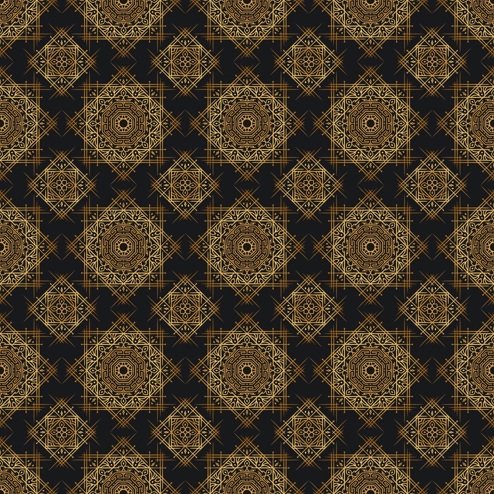 Luxury Gold Geometric Pattern