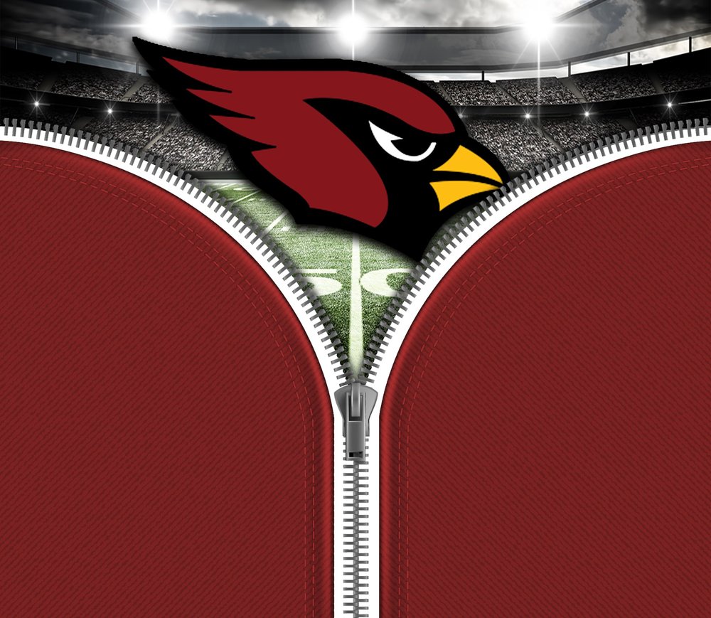 Arizona Cardinals Zipper Design