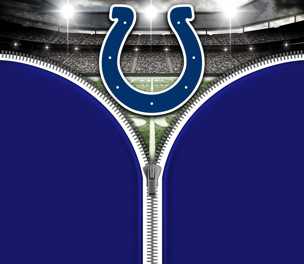 Indianapolis Colts Zipper Design