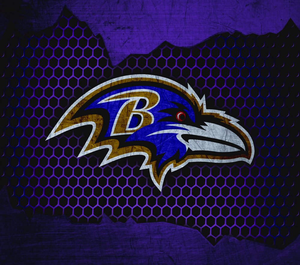 Baltimore Ravens Logo — Black Modern