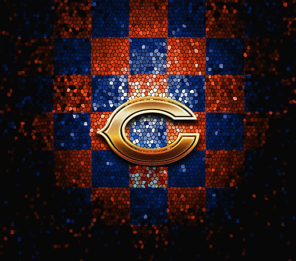 Chicago Bears Glitter Logo
