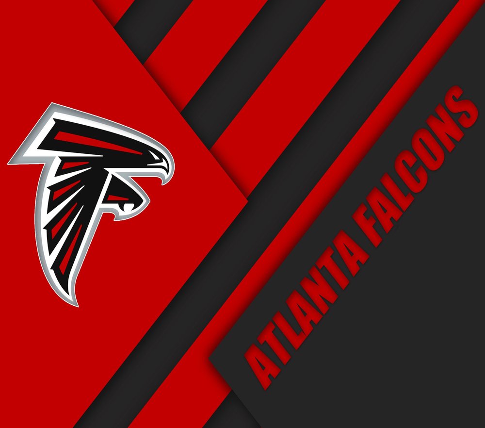 Atlanta Falcons Logo Design — Black Modern