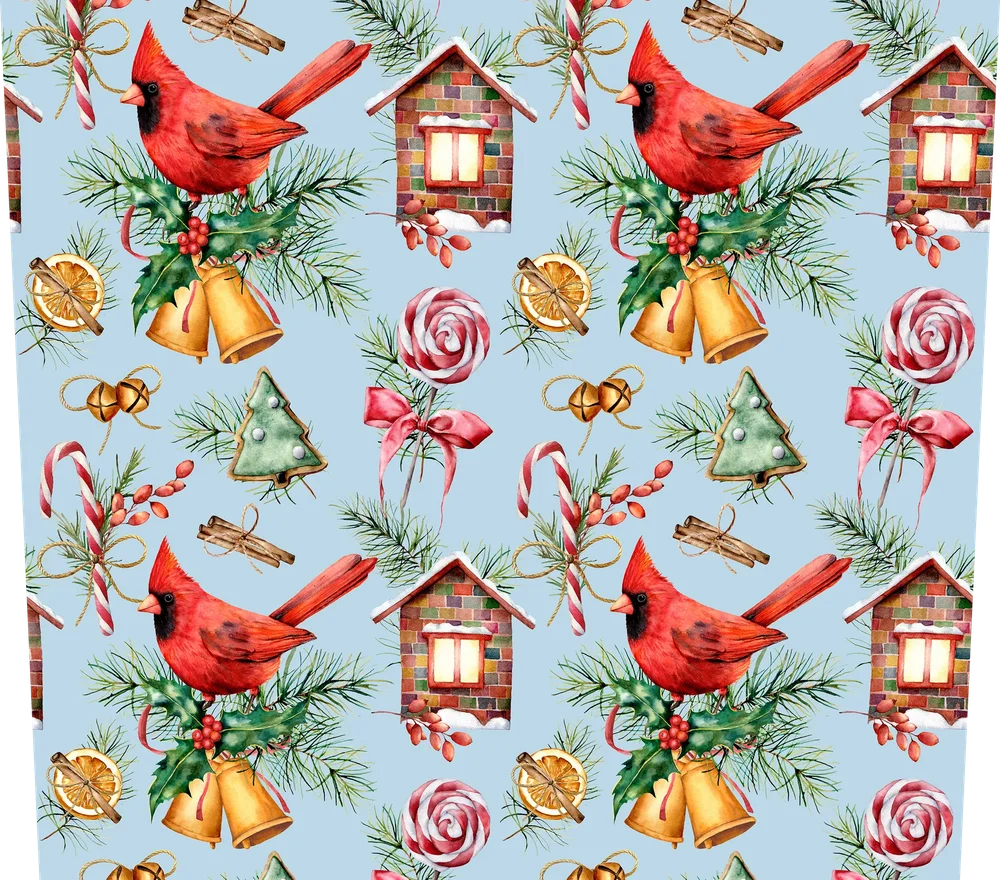 Cardinal Christmas Seamless