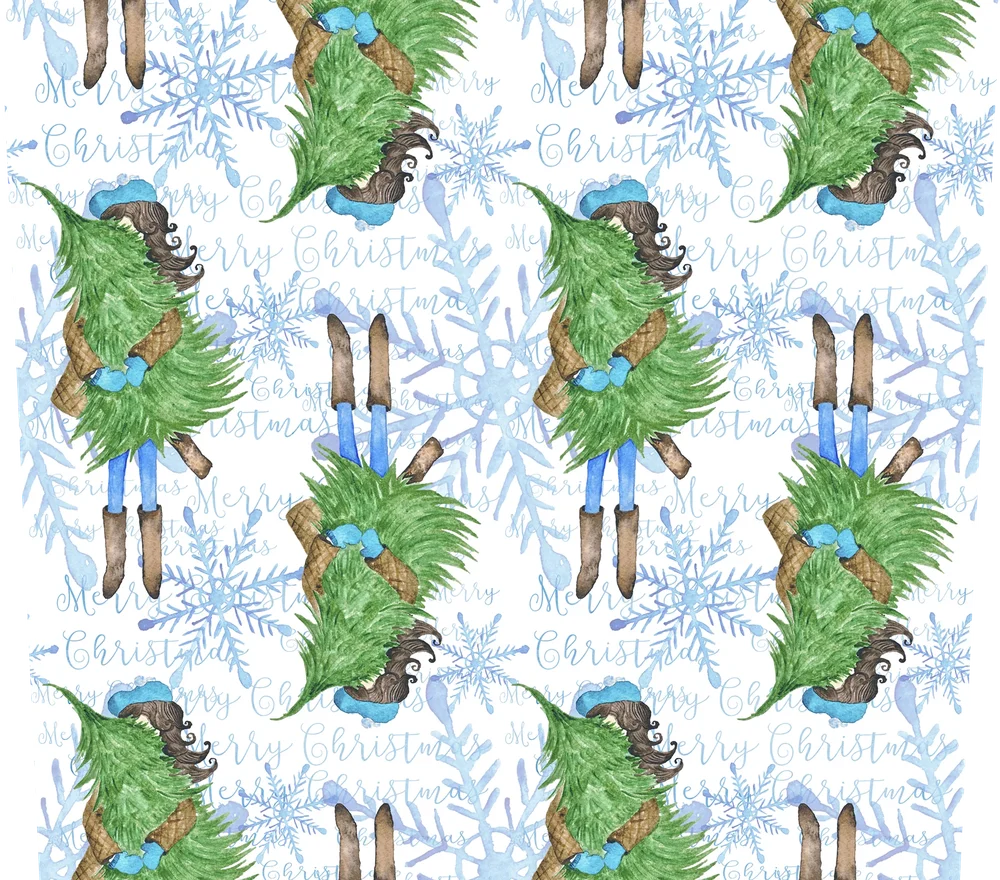 Grinch Christmas Tree Seamless