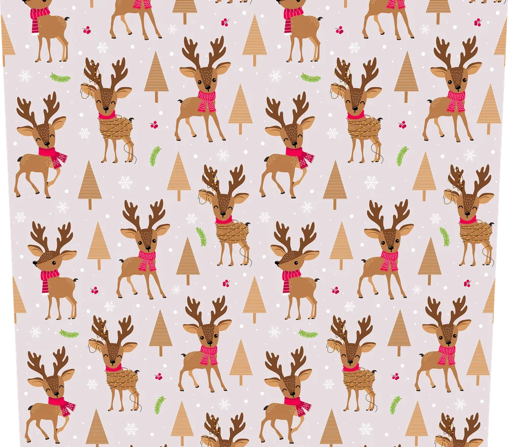 Festive Reindeer Christmas Pattern