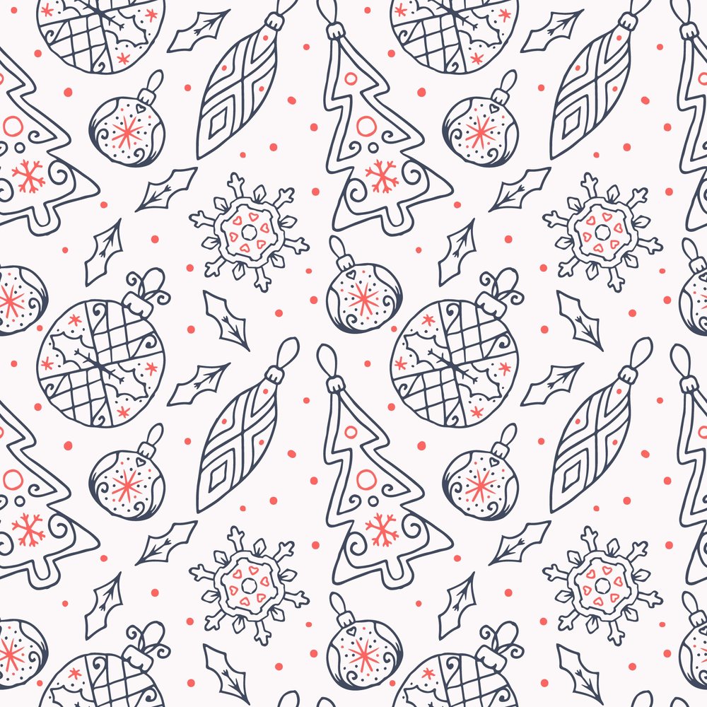 Christmas Holiday Ornament Pattern