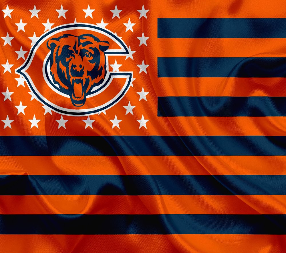 Chicago Bears Patriotic Flag — Multicolor Patriotic