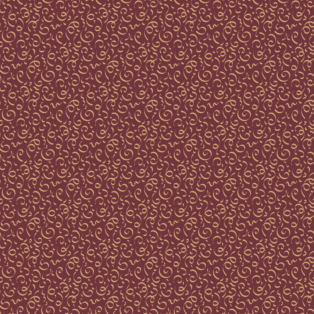 Gold Swirls Seamless Pattern
