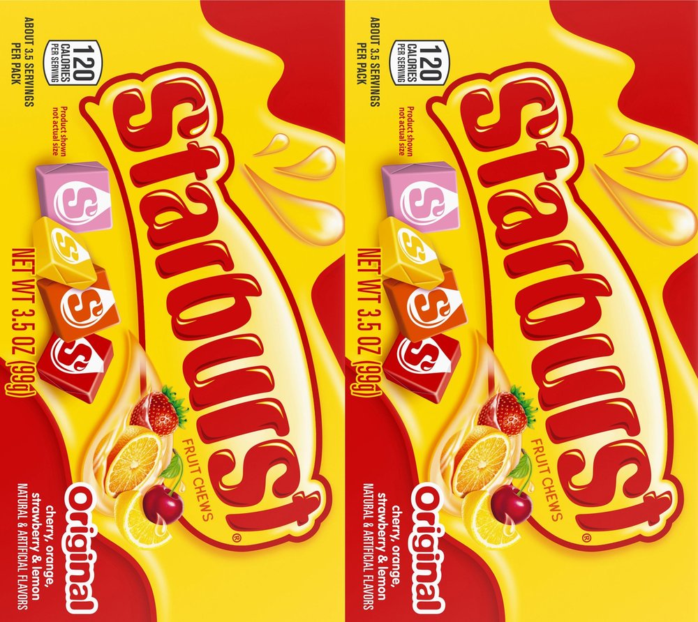 Starburst Candy Package Design