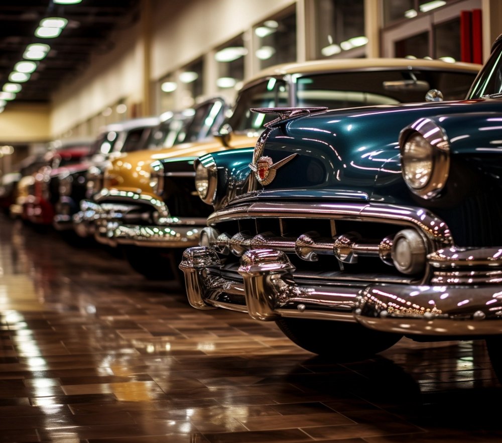 Classic Car Show Display