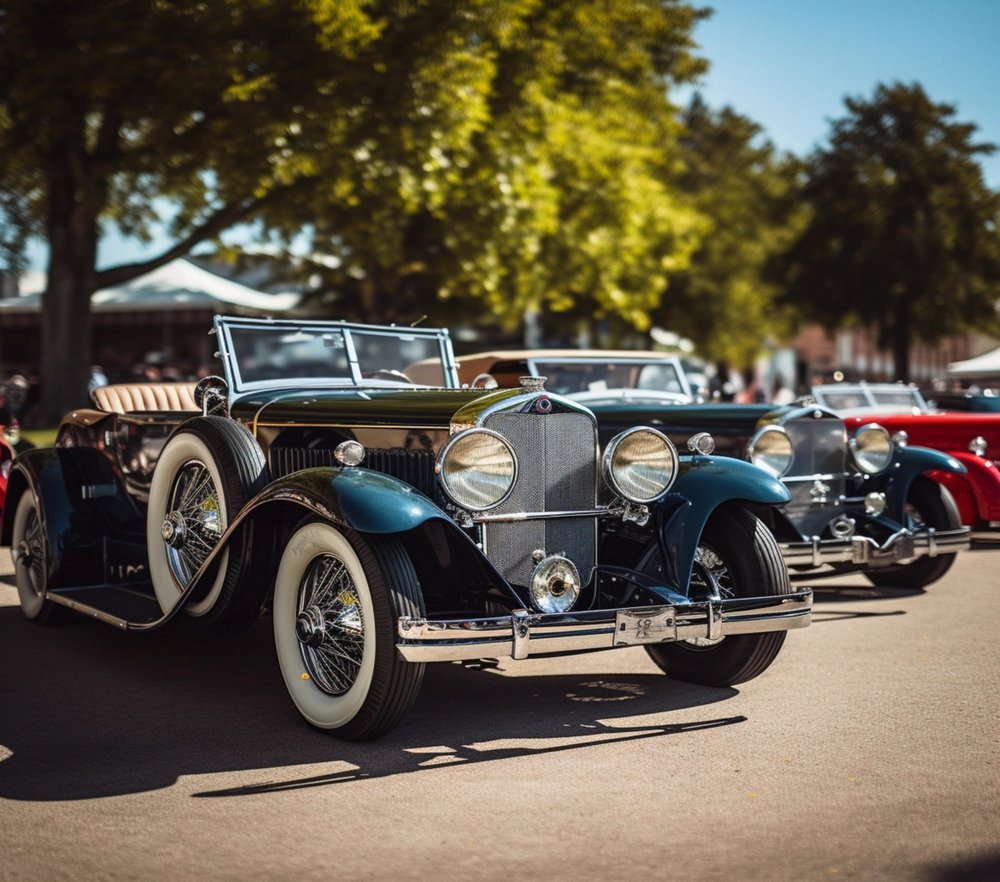Classic Car Show Vintage Roadsters
