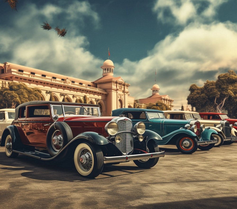 Vintage Classic Cars Auto Show