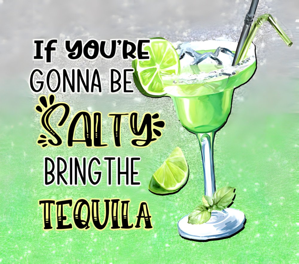 Salty Bring Tequila Margarita Design