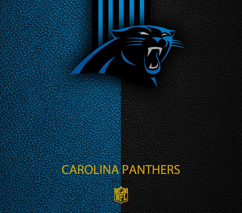 Carolina Panthers Logo — Black Modern