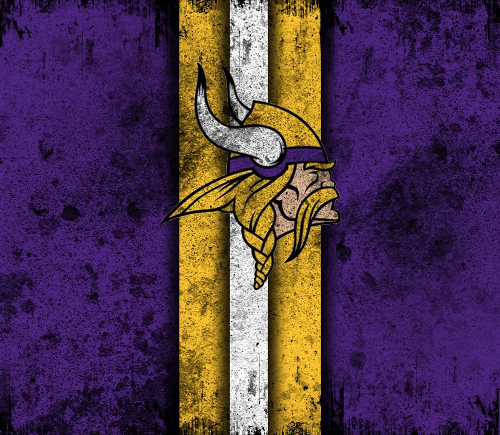 Minnesota Vikings Grunge Logo