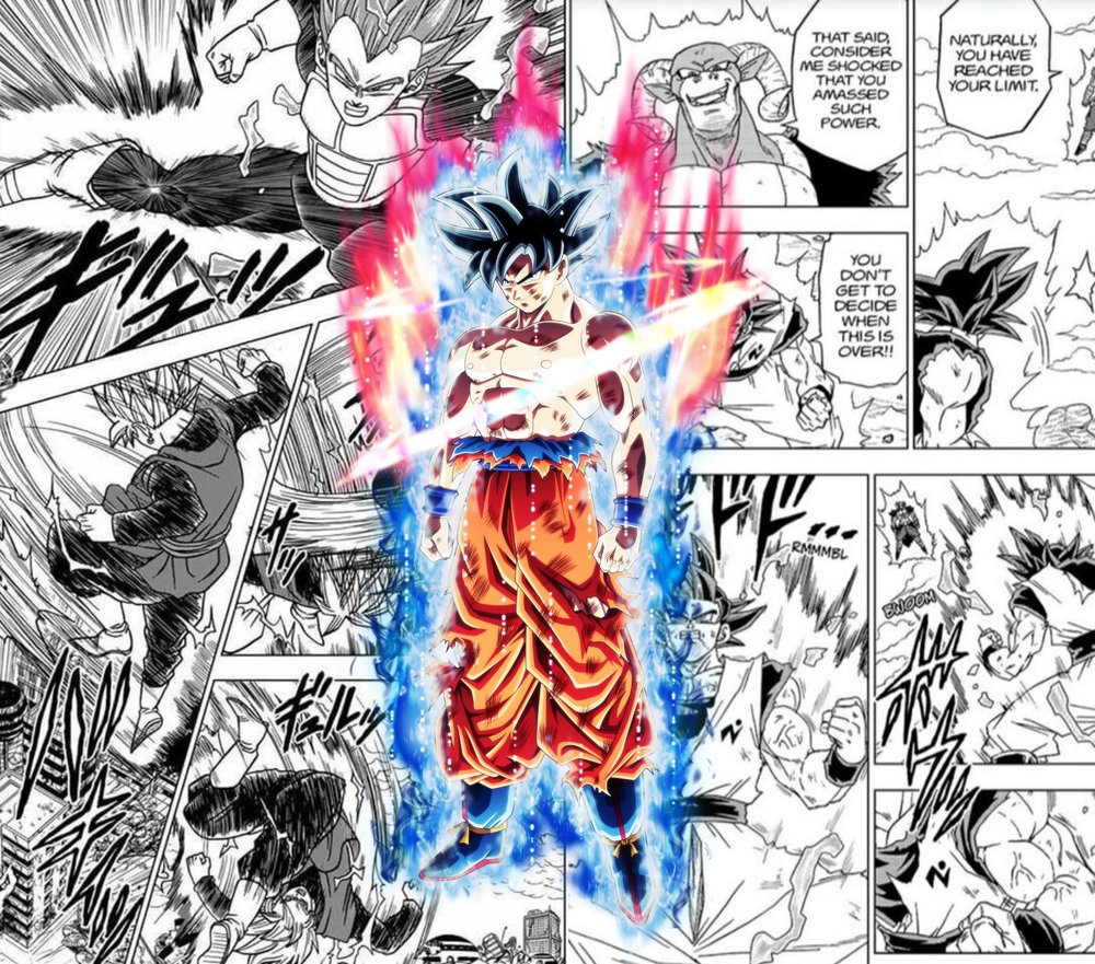 Goku Ultra Instinct Power-Up