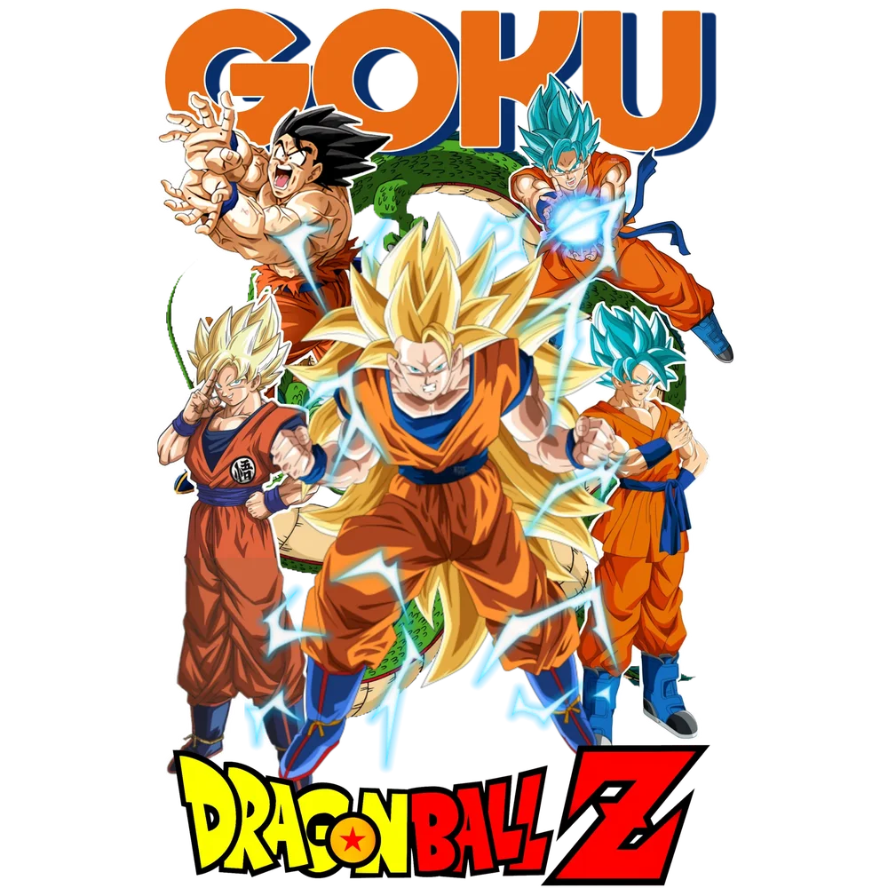 Goku Dragon Ball Z Transformations