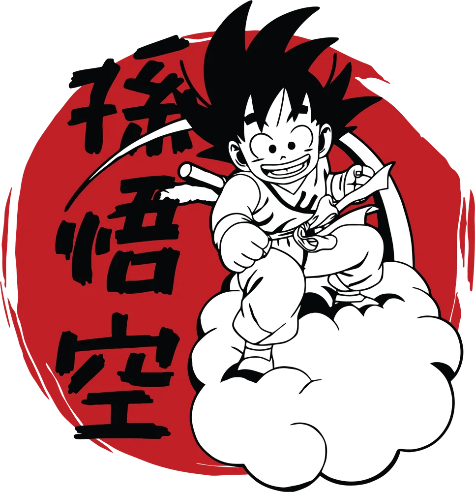 Goku Flying Cloud Anime
