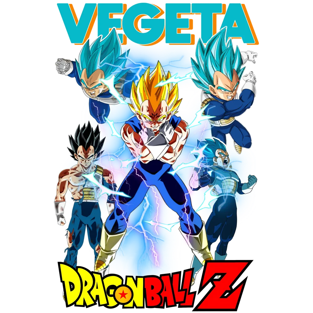 Vegeta Character Mashup Compilation