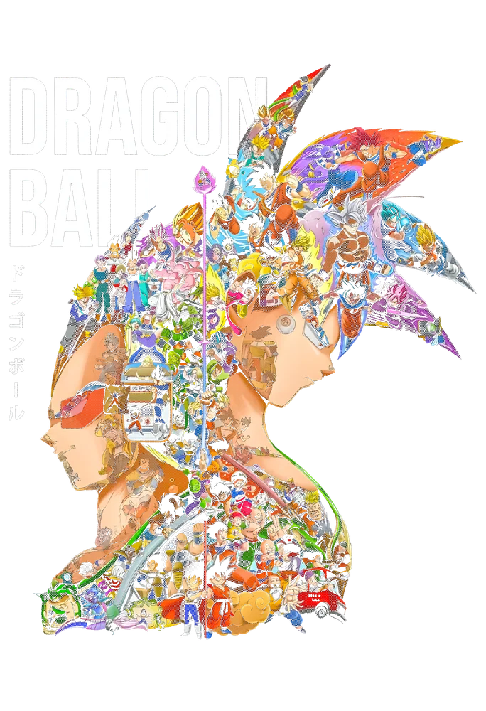 Dragon Ball Character Collage