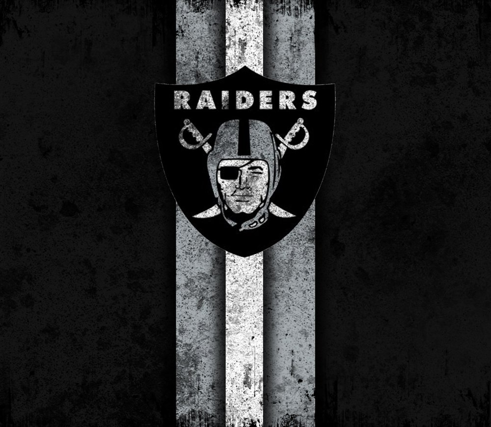 Raiders Grunge Football Logo