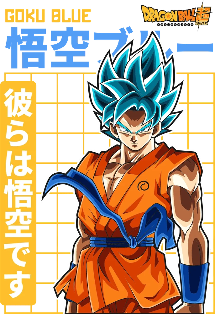 Goku Blue Super Saiyan Dragon Ball