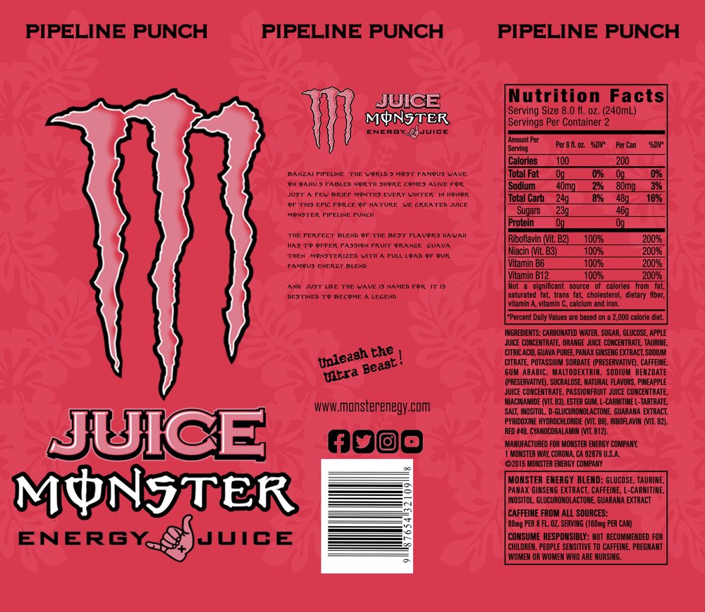 Monster Pipeline Punch