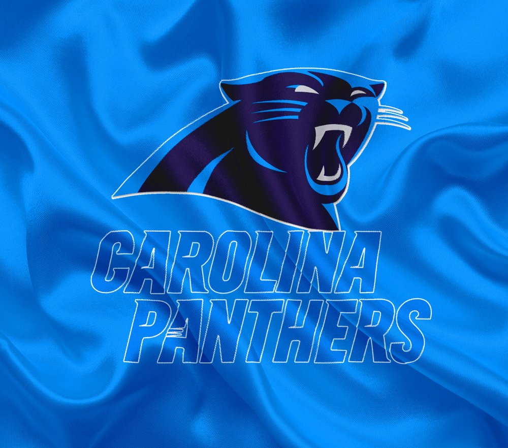 Carolina Panthers Logo — Blue Sporty
