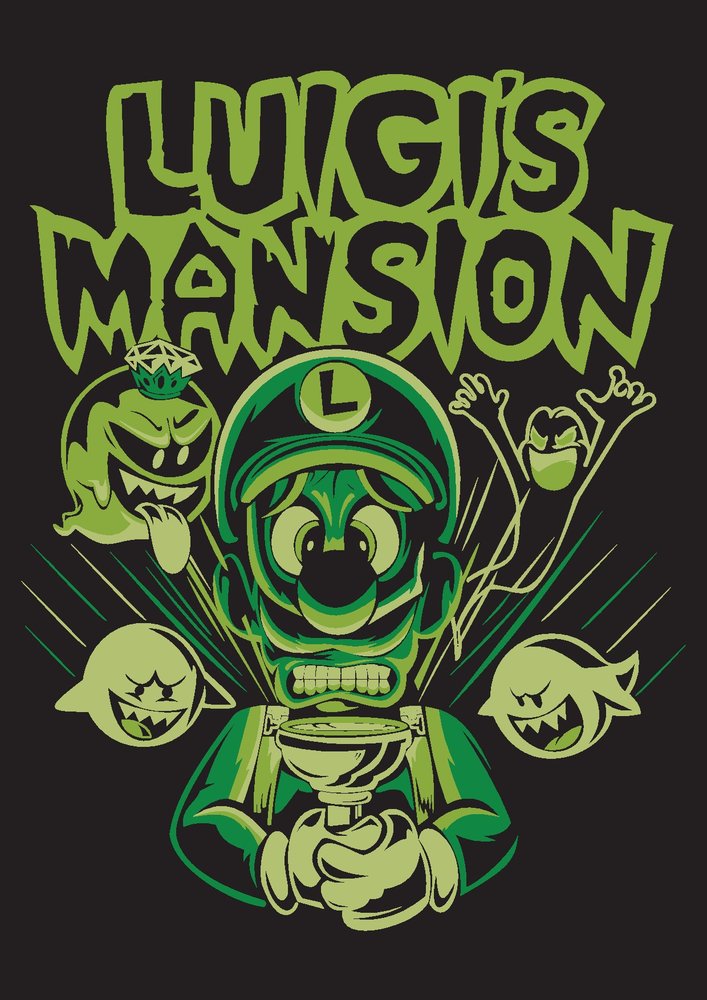 Luigi's Mansion Horror Design