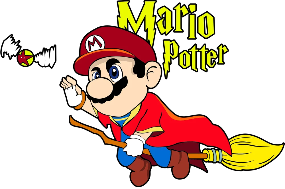 Mario Potter Superhero Parody